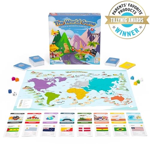 Fun Geography Board Game