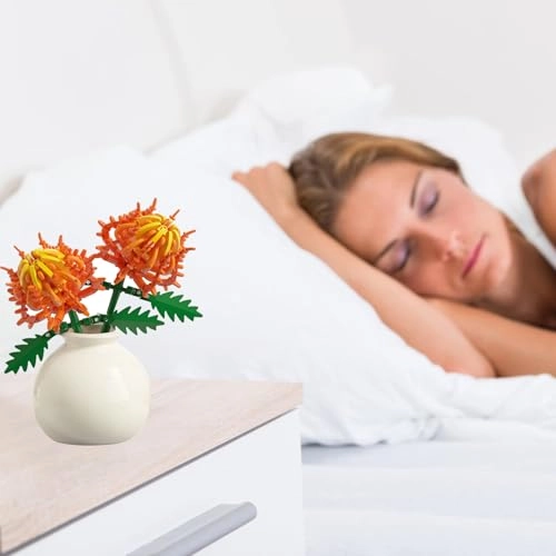 daisy building block flowers - 1 pcs