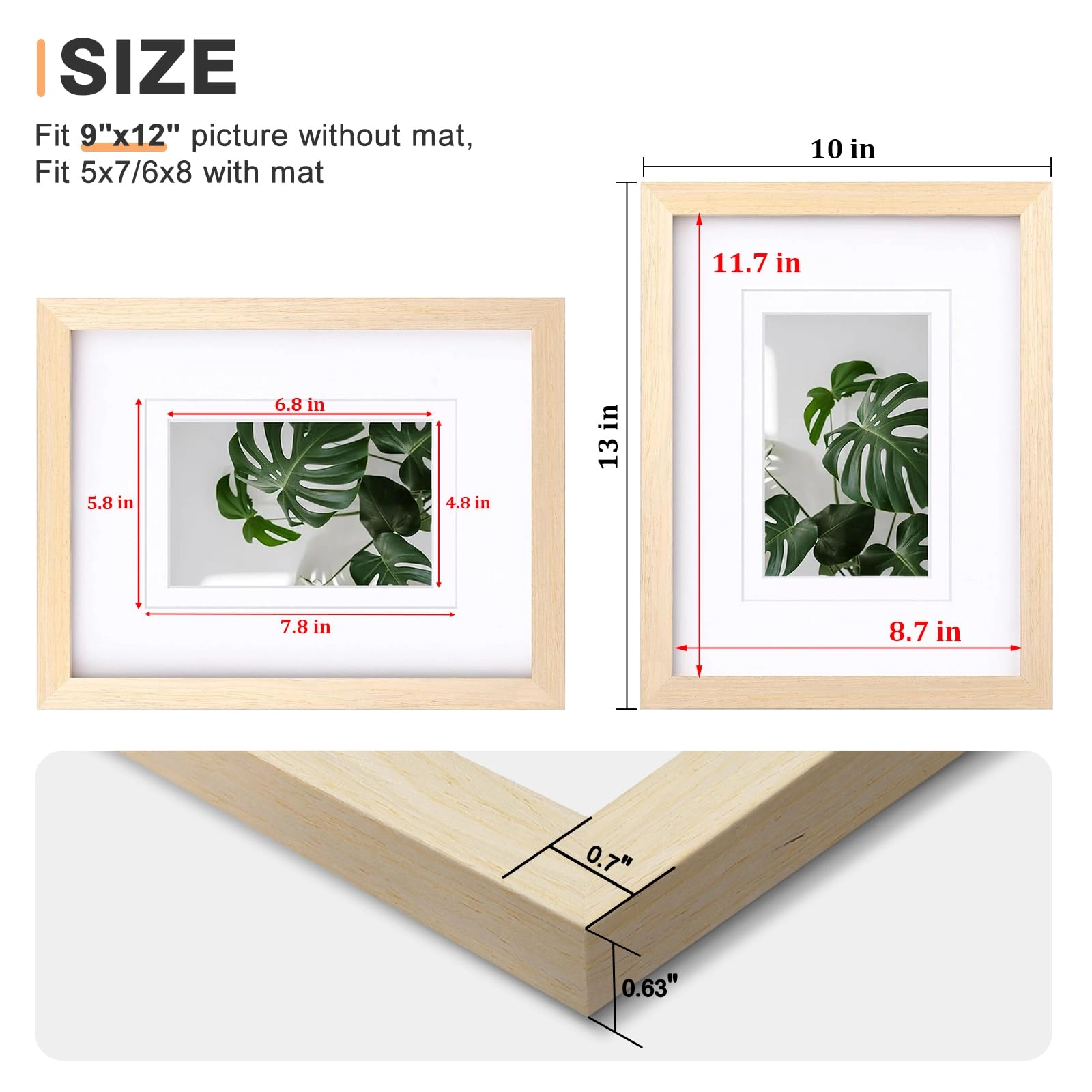Picture Frames - 9x12