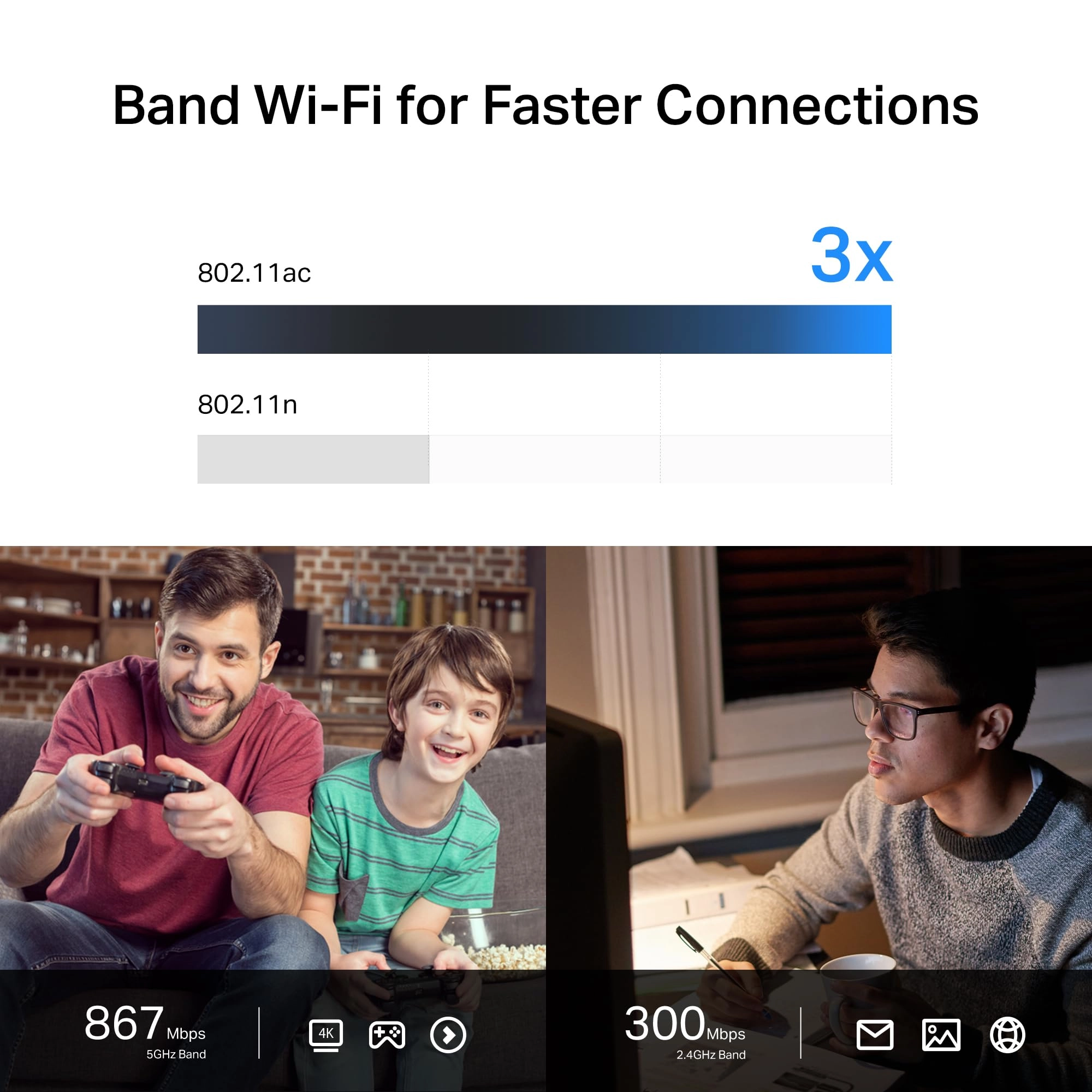 Archer T5E - Dual Band PCIe Wireless