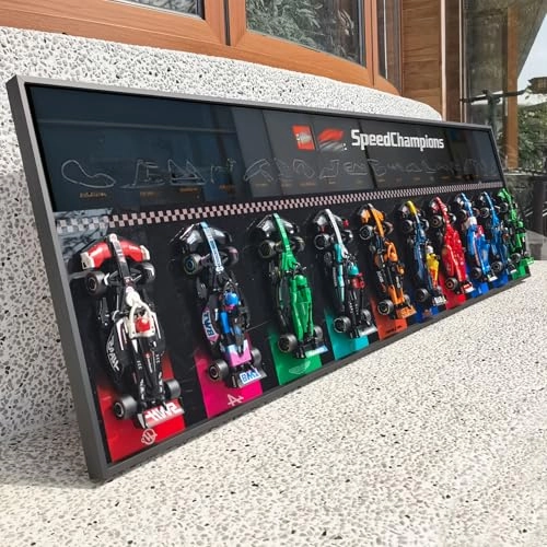 Le*go Speed Champions F1 Display Wall Mount