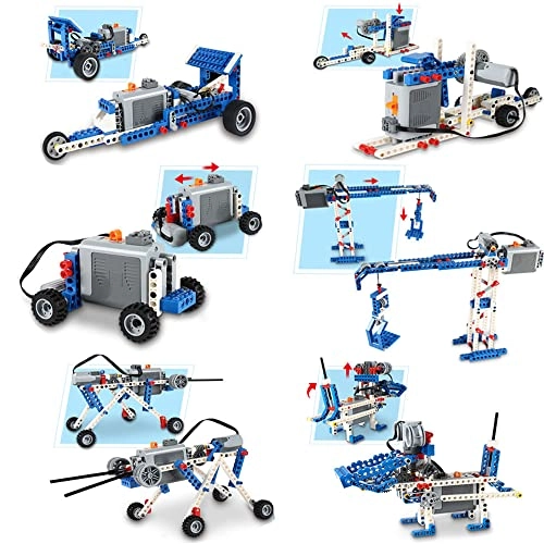 Erector Set Stem Toys - 6-in-1 307 pcs