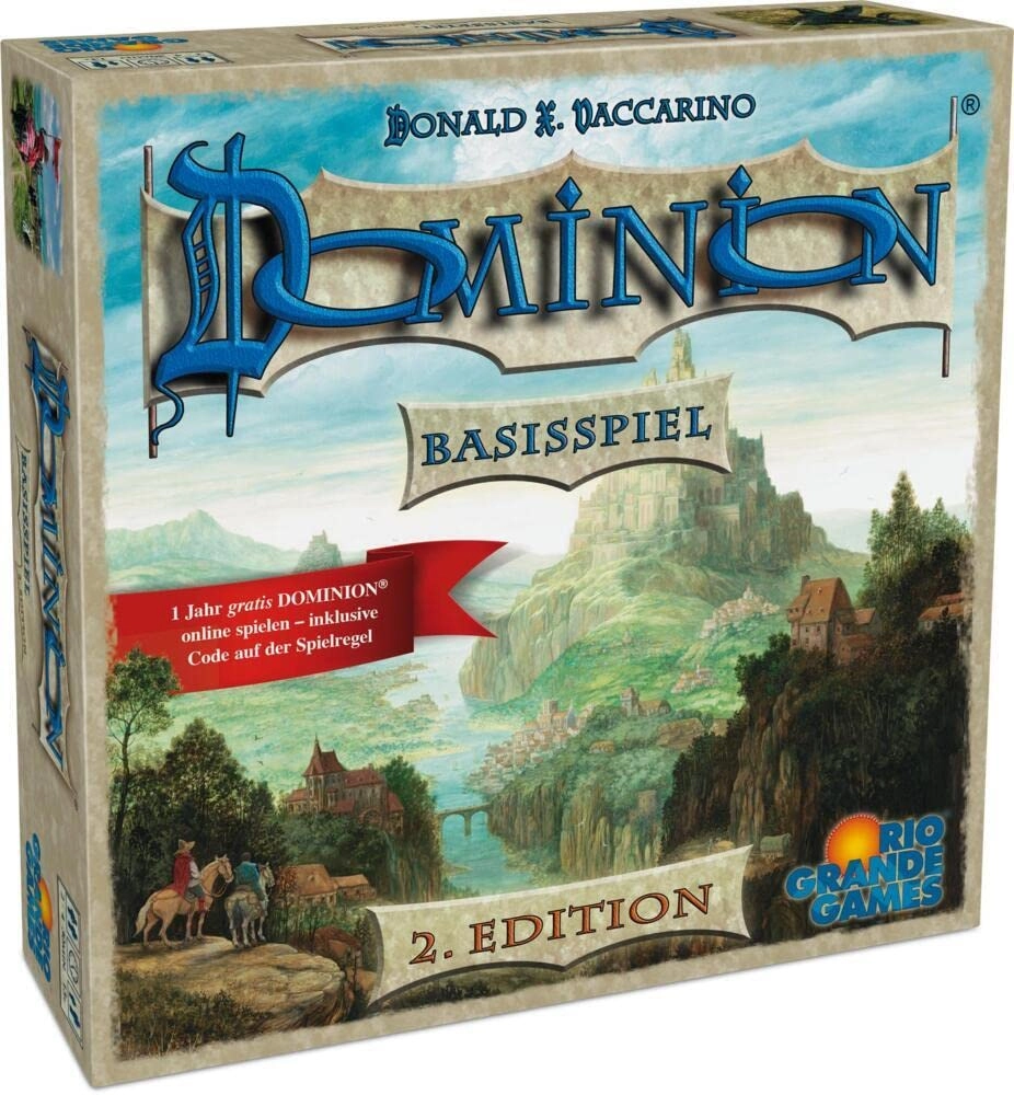 Rio Grande Games DOMINION Base Game - Second Edition (German)