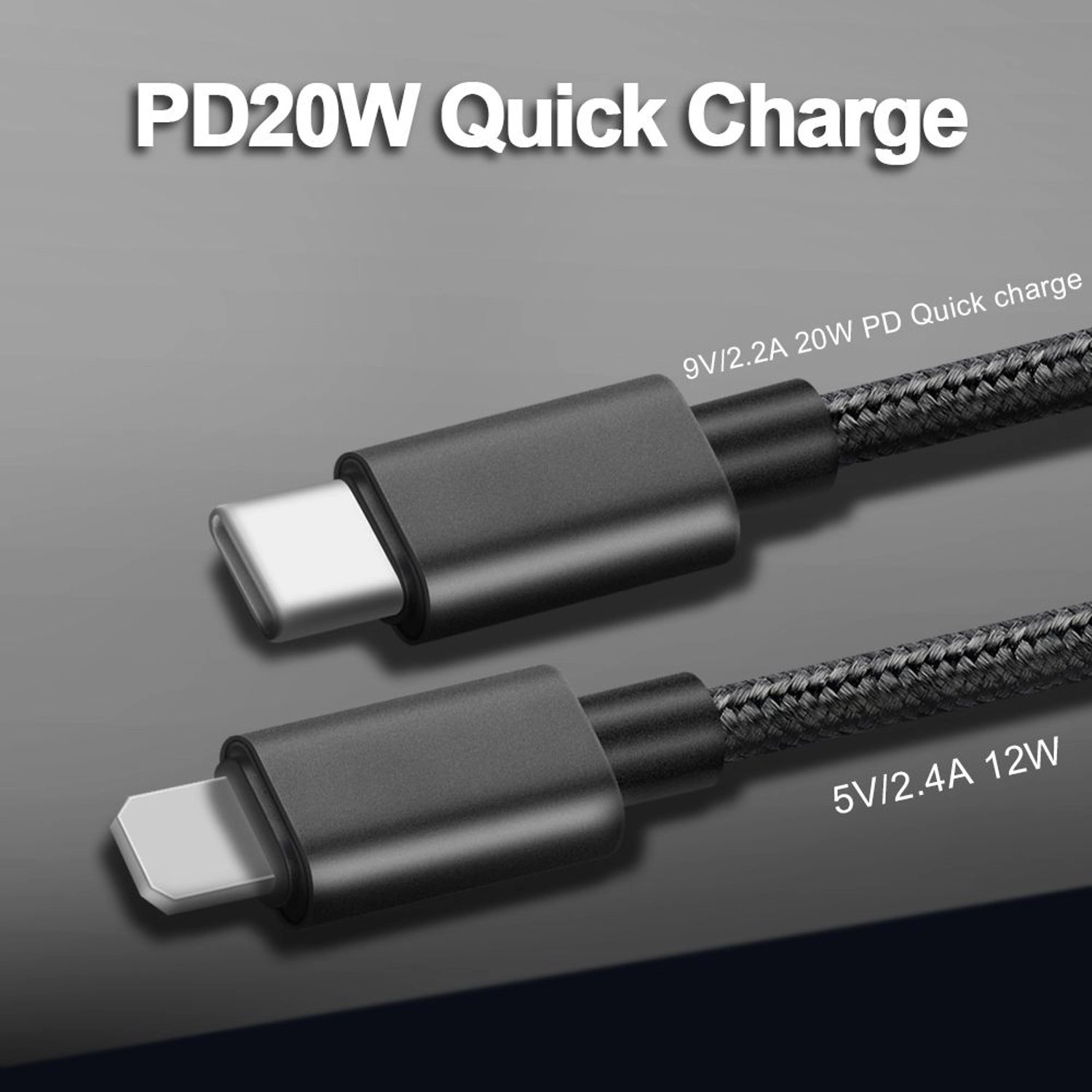 USB-C to Lightning Cable - 1m