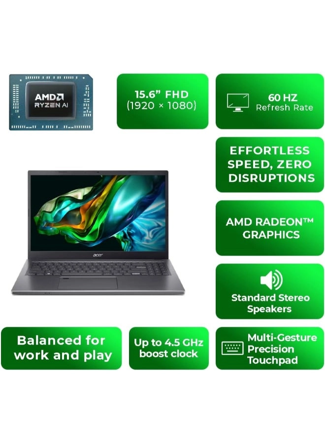 Aspire A15-41M-R52Y - 15.6'' Ryzen 7-8840HS 16GB DDR5 512GB SSD