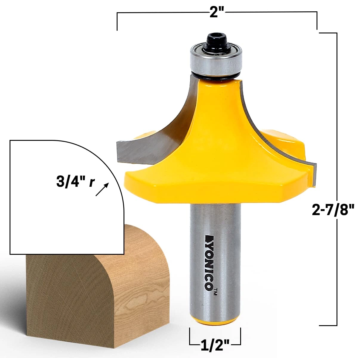 13168 - 3/4-Inch 1/2-Inch