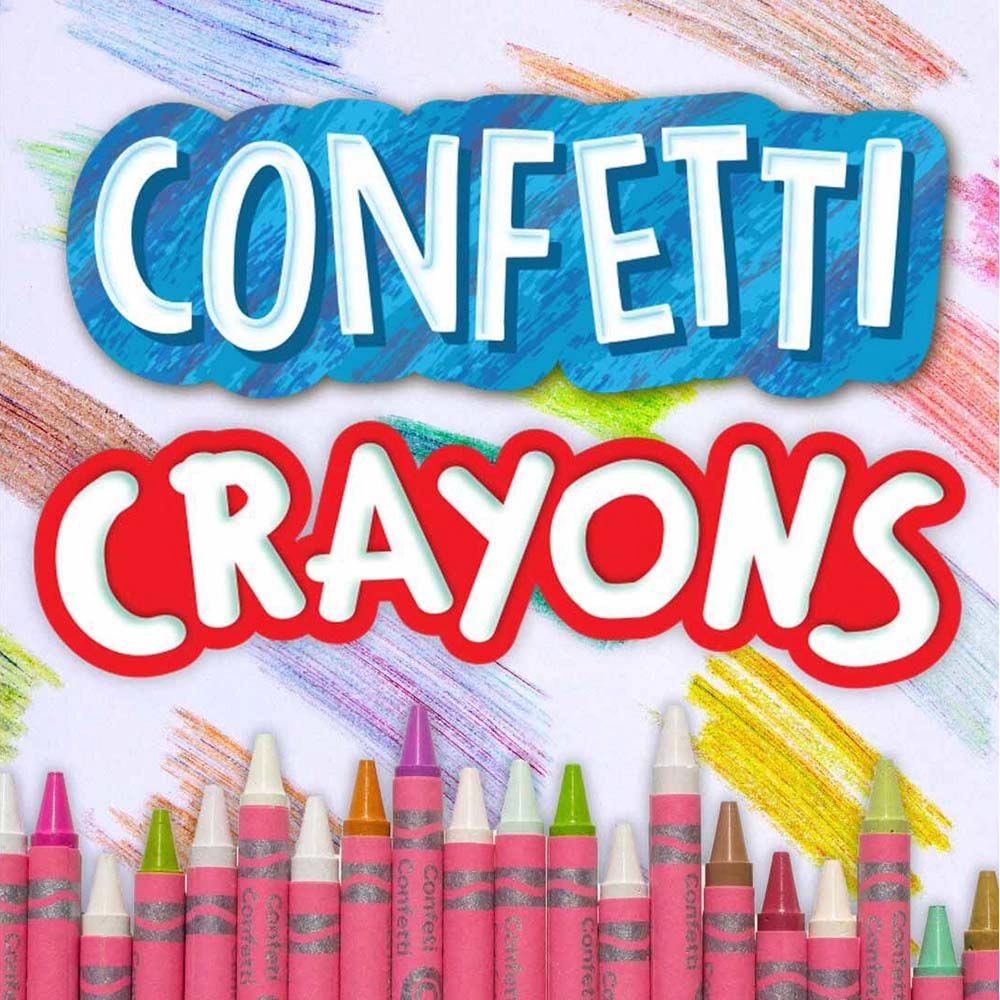 Confetti Crayons - 24 piece(s)