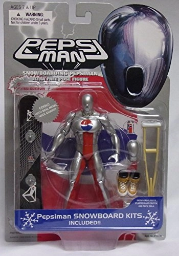 Pepushiman - PEPSI MAN - Special Articulation Limited Edition (30 cm) (Pepushiman (primero) PEPSI MAN)