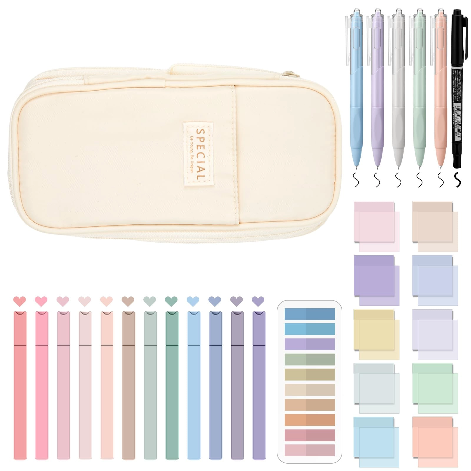 Book Annotation Kit - 39 Pcs