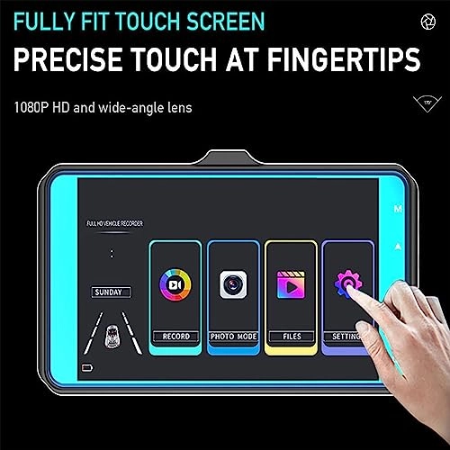 Dual Dash Cam - 1080P Full HD