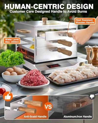 Rice Noodle Roll Steamer - 3 Cups