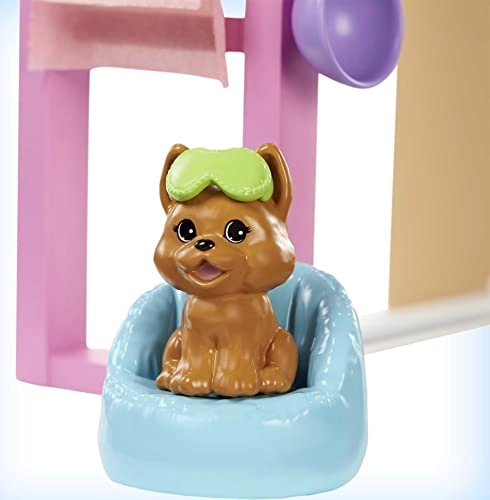 Barbie Face Mask Spa Day Playset - Puppy 3 Tubs Ages 3+
