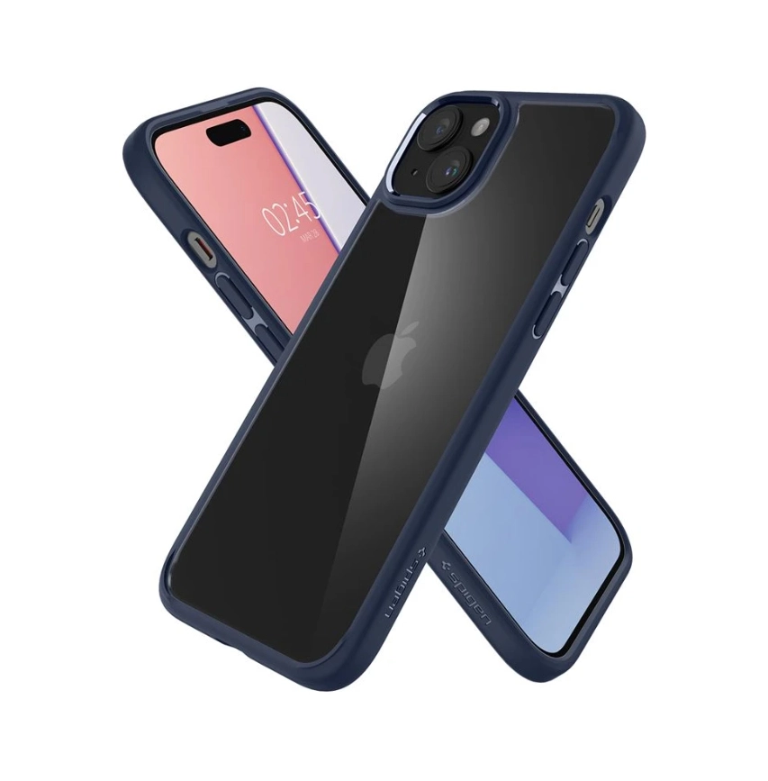 Crystal Hybrid Back Cover for iPhone 15