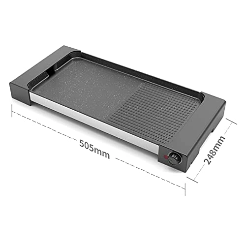 2-tier electric grill pan - 1200 W 5-7 peoples