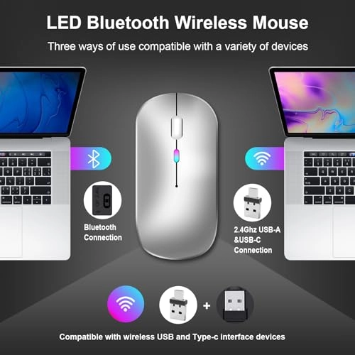 Wireless Bluetooth Mouse - USB