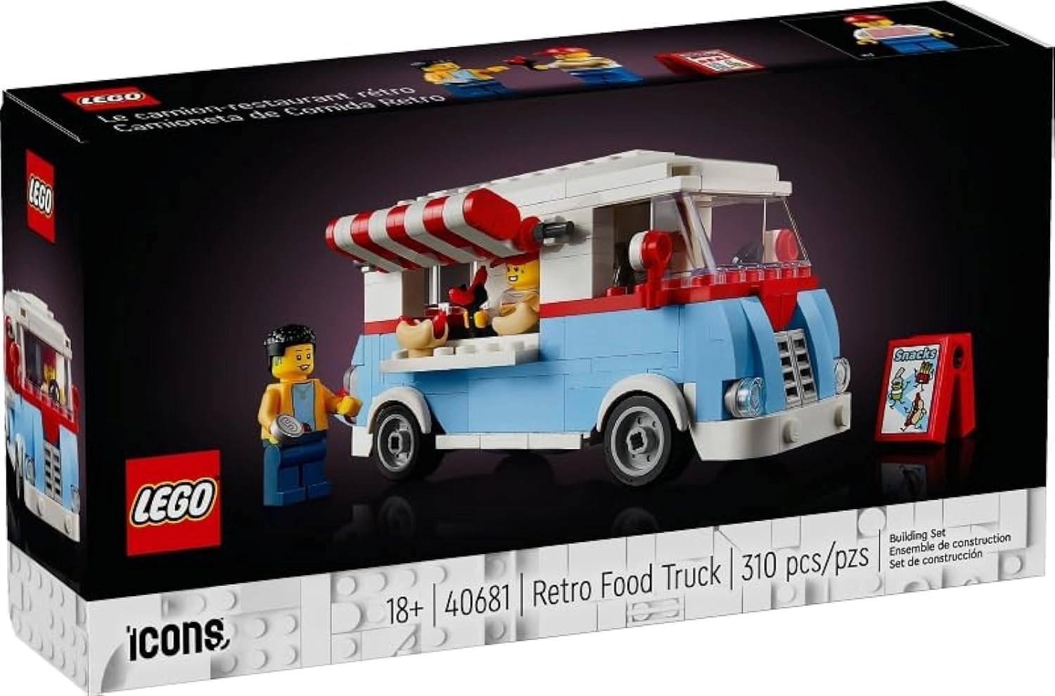 Icons Retro Food Truck (40681)