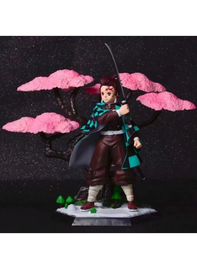 Tanjiro Kamado - Under Cherry Blossoms (19 cm) (QQ0636)