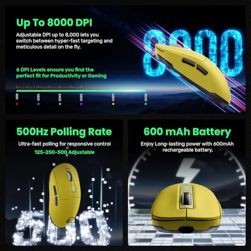 G59 Gaming Mouse - Tri-Mode Wireless