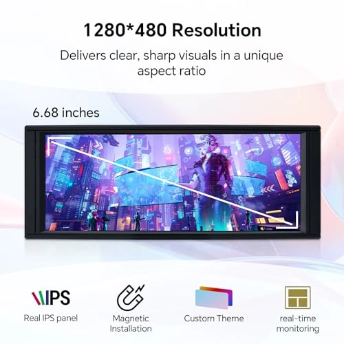 Trofeo Vision LCD - 1280 x 480 6.86 Inches