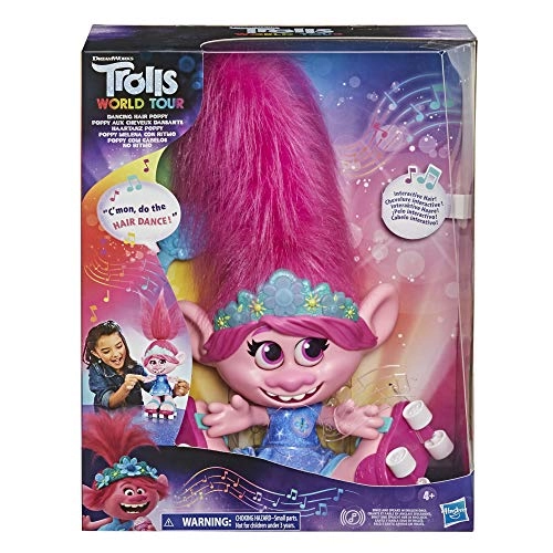 Poppy Dancing Hair Doll - World Tour Ages 4+