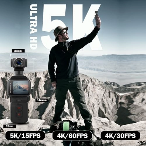 POCKETCAM - 64GB 5K 120FPS