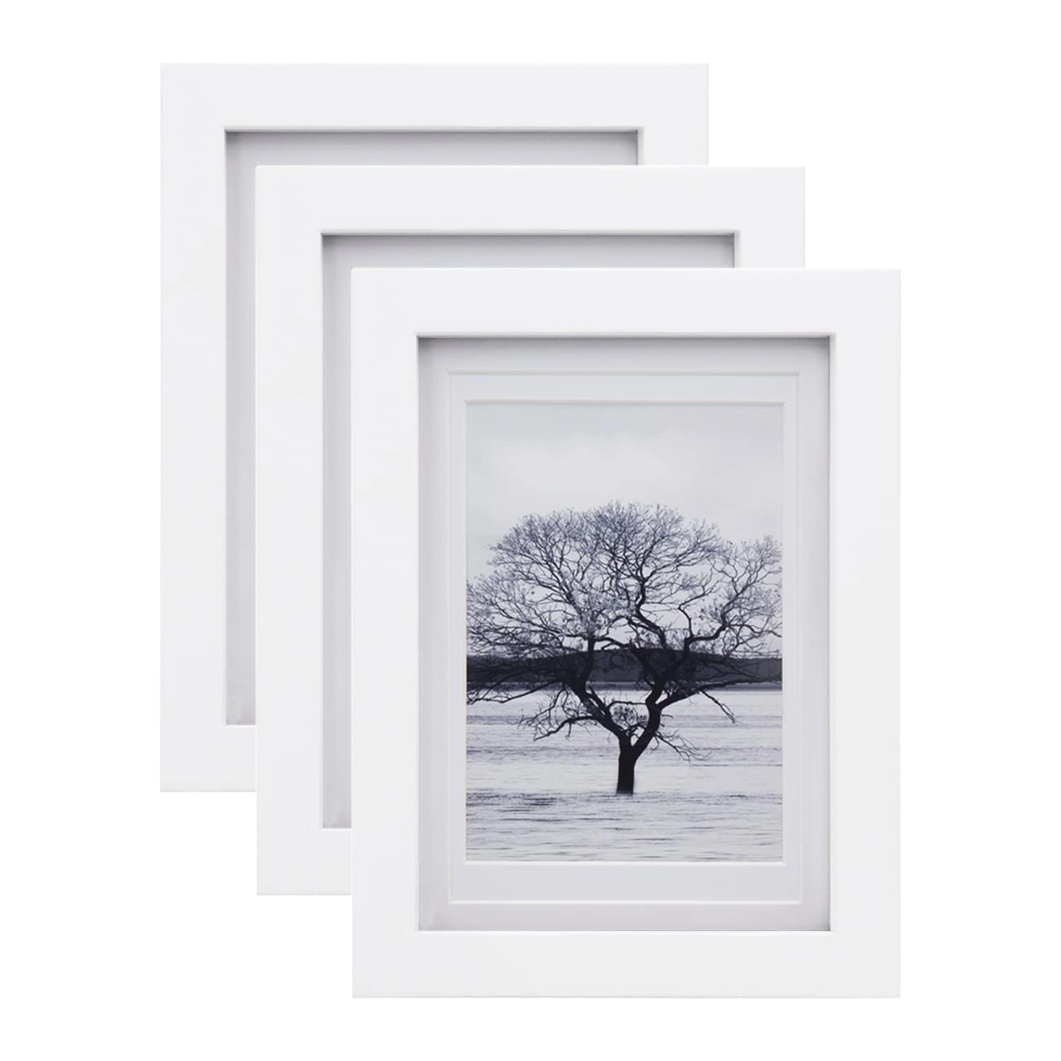 egofine Photo Frames - 7x5 Set of 3