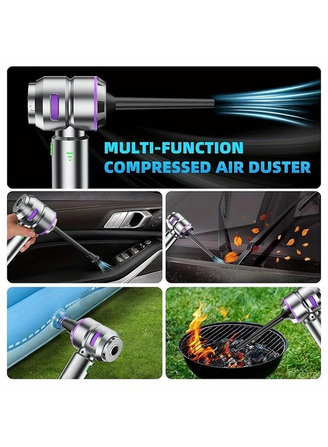 4-in-1 Wireless Handheld Vacuum Cleaner - 2000mAh