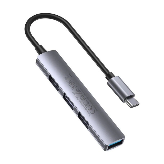 4-in-1 USB-C Hub - 4K HDMI USB 3.0