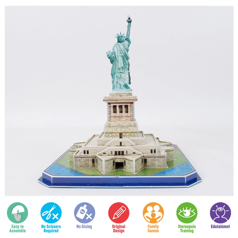 Statue Of Liberty 3D Puzzle (ALGT-C080H) - 39 pcs