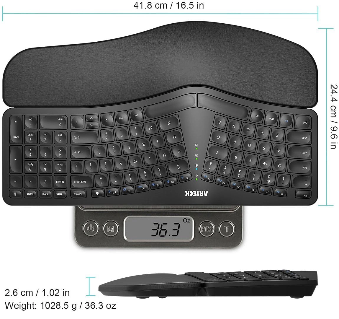 Split Ergonomic Keyboard - Wireless