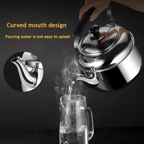 Stovetop Induction Whistling Kettle - 5L