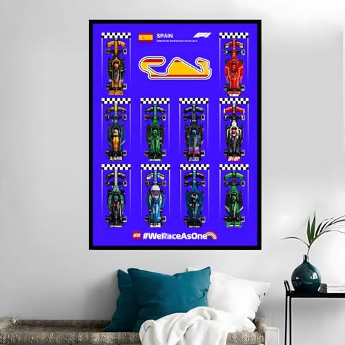 Display Wallboard Wall Mount for LEGO 77242 77243 77244 77245 77249 77250 77251 - 60X80cm