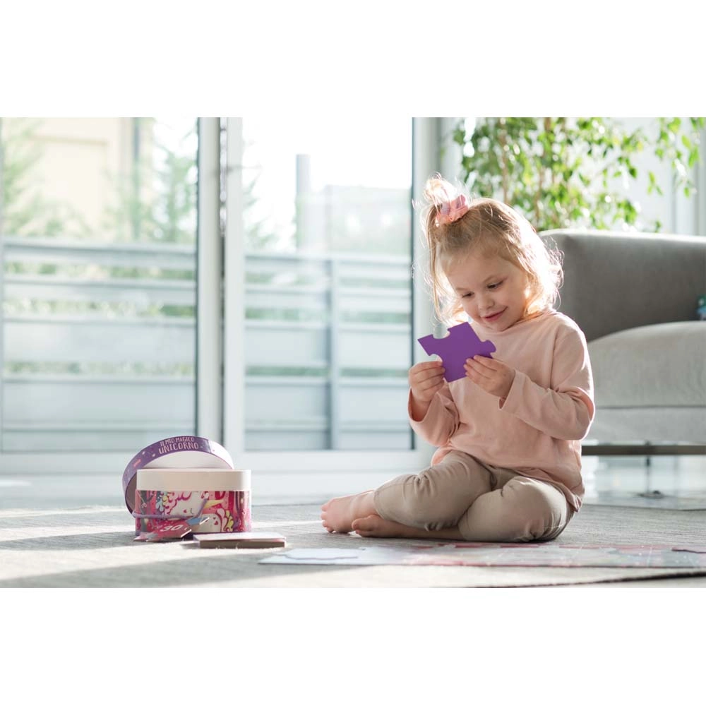 The Magic Unicorn Book & Puzzle - Suitable for 3 years & above