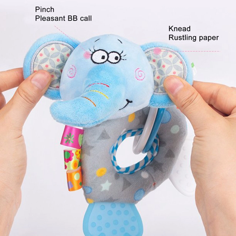 Soft Plush Stuffed Toy Teether