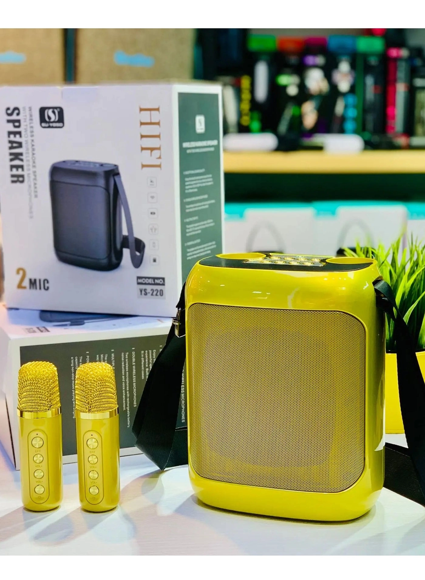 219 Bluetooth Karaoke Speaker System - 2