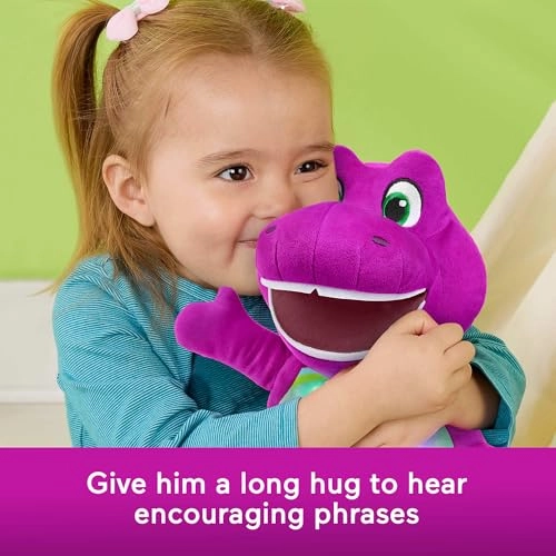 Barney World - Heart Glow Barney - 29 cm