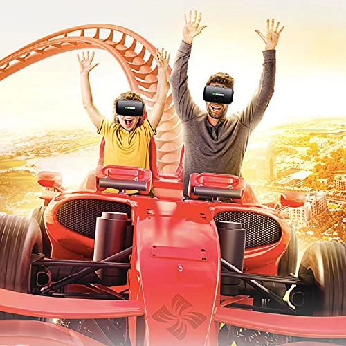 Head-mounted VR glasses - Black Wireless