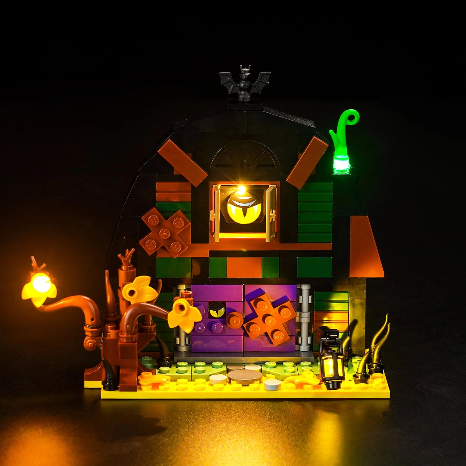 BrickBling LED Light Set - Compatible with 40721 Halloween Barn 5 light sources