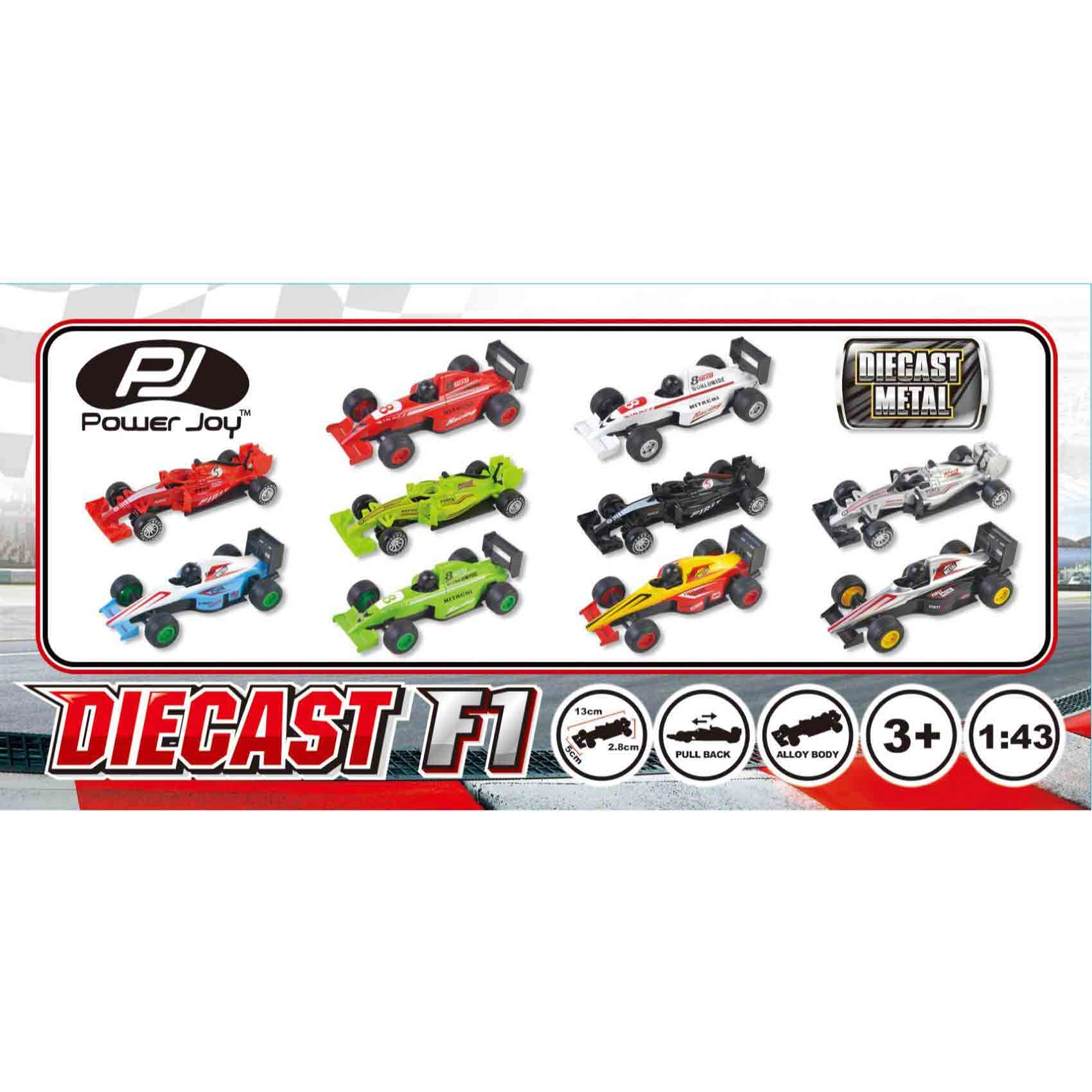 Vroom Vroom Diecast Metal - F1 - 1:43 1pc