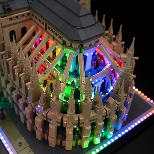 Light Kit for LEGO Notre-Dame de Paris 21061 - Copper Line