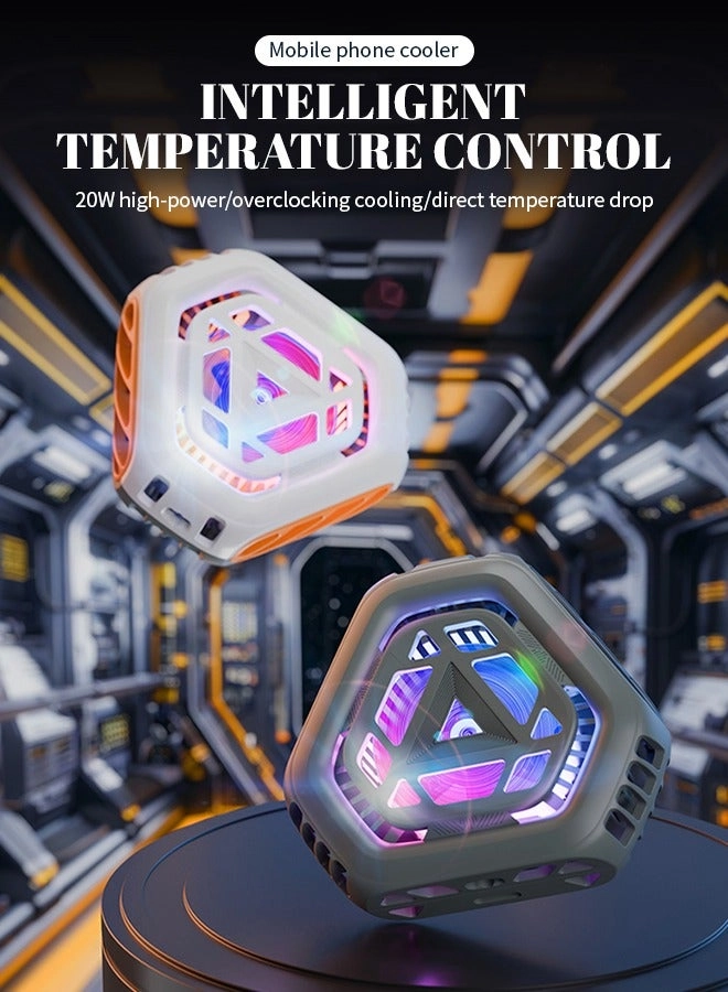 LED Light Phone Cooler - Semiconductor Cooling Magnetic
