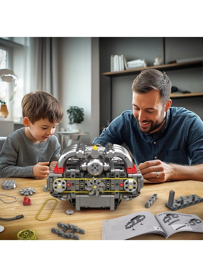 Boxer Engine - 609 Pcs Electric motor