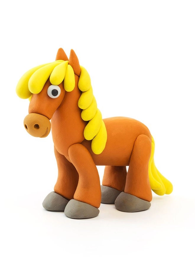 DIY Horse Plastic Creative Modelling Air-Dry Clay - 3+ years 3 Cans