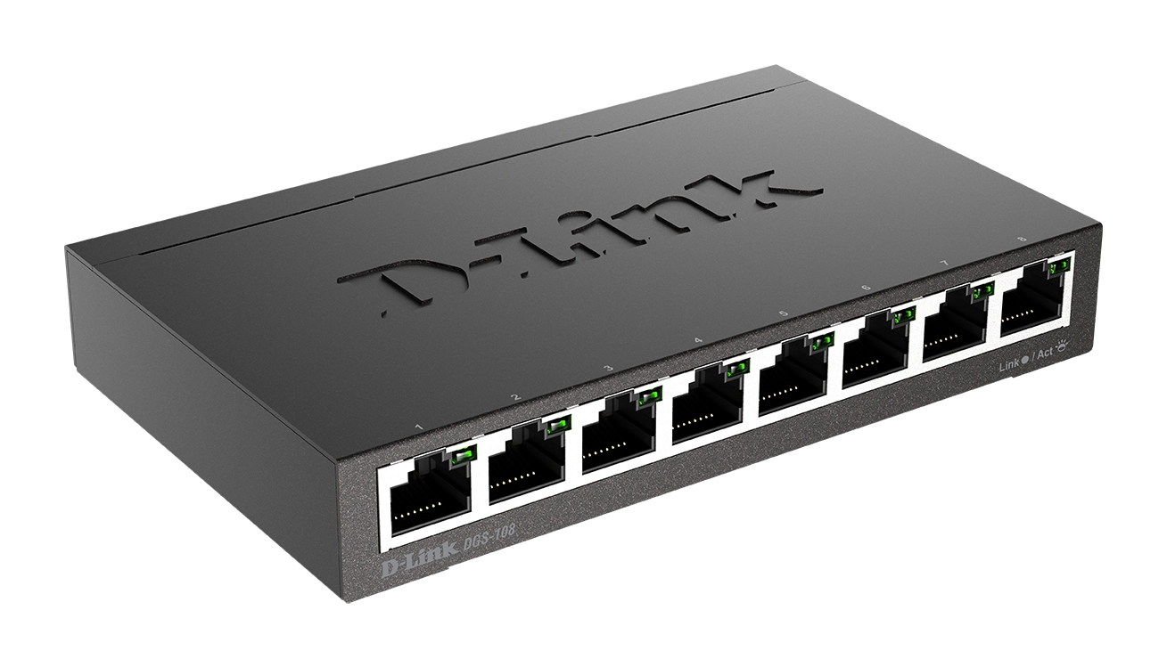 D-Link DGS-108 8-Ports