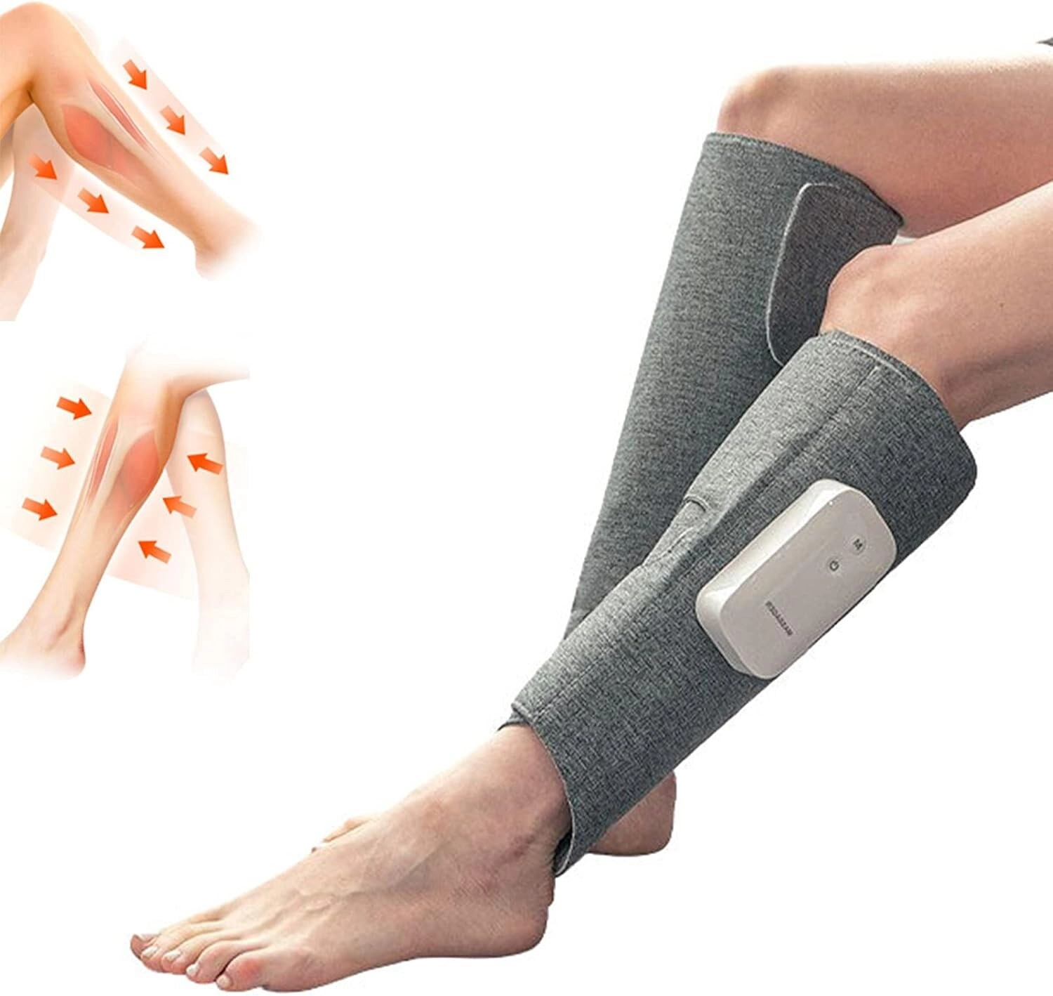 KayoHubb Wireless Airbag Leg Massager - 360° Compression Cordless Rechargeable