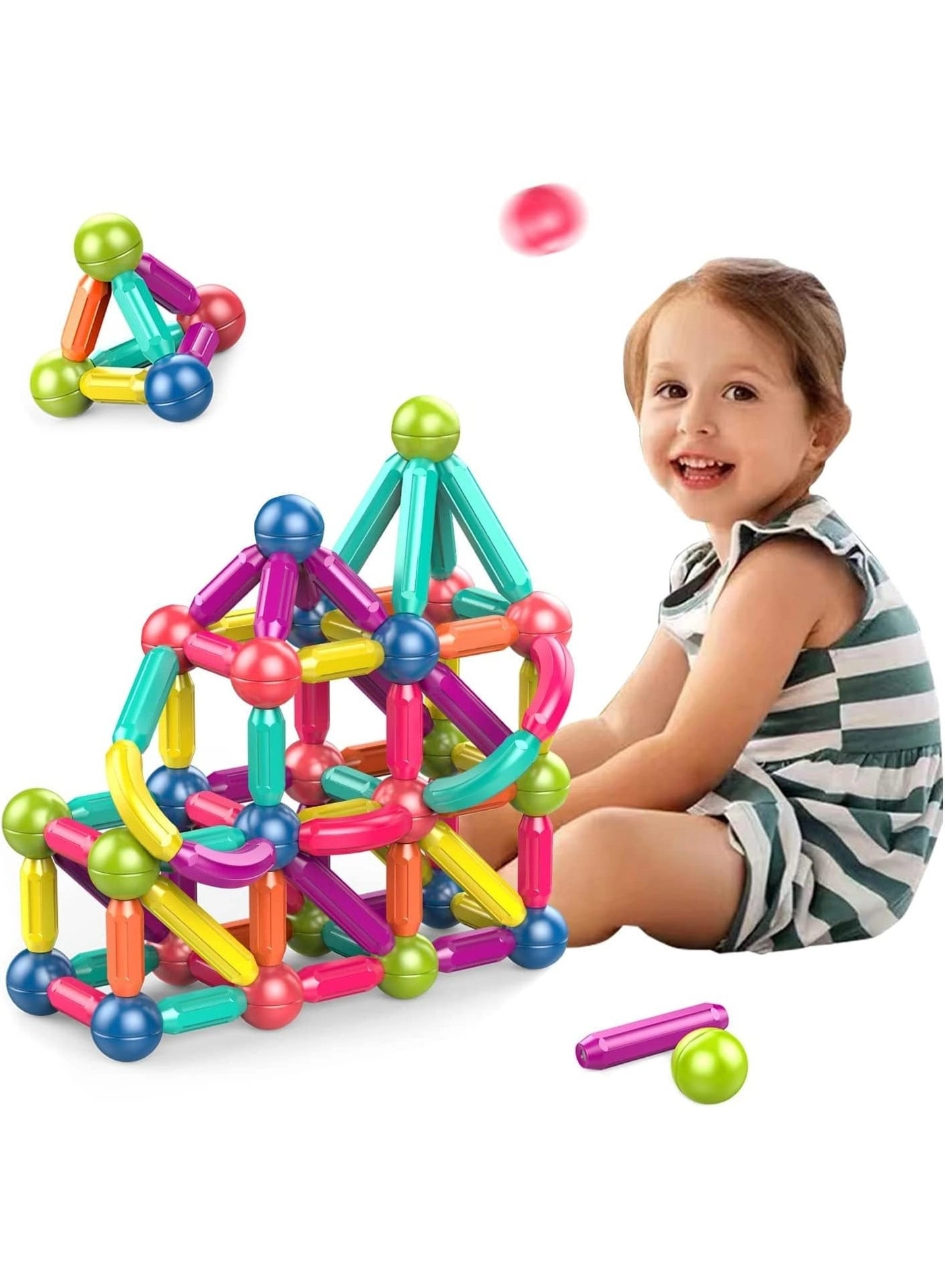 ST ZONE Magnetic Building Toy Set - 42 pcs