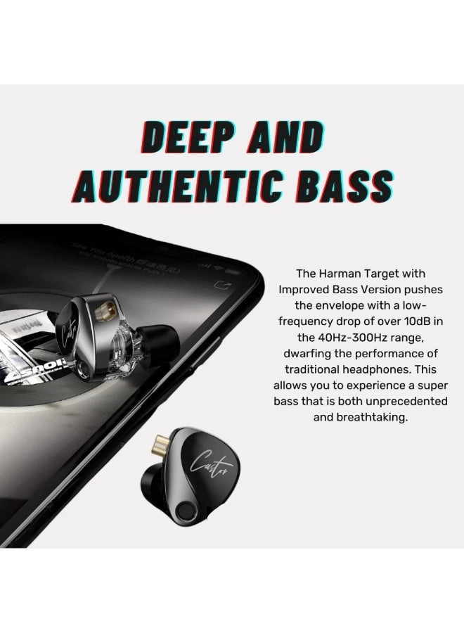 Castor 2DD - Wired Earphone