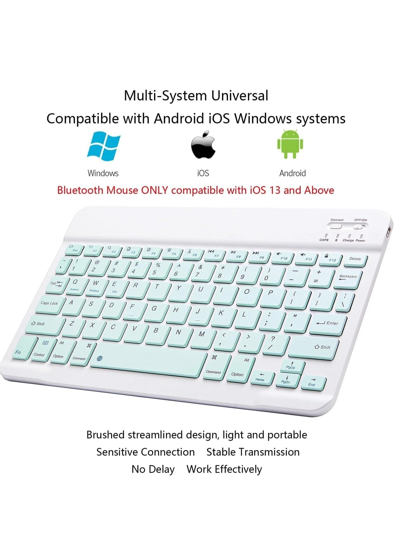 Keyboard and Mouse Combo - US Wireless