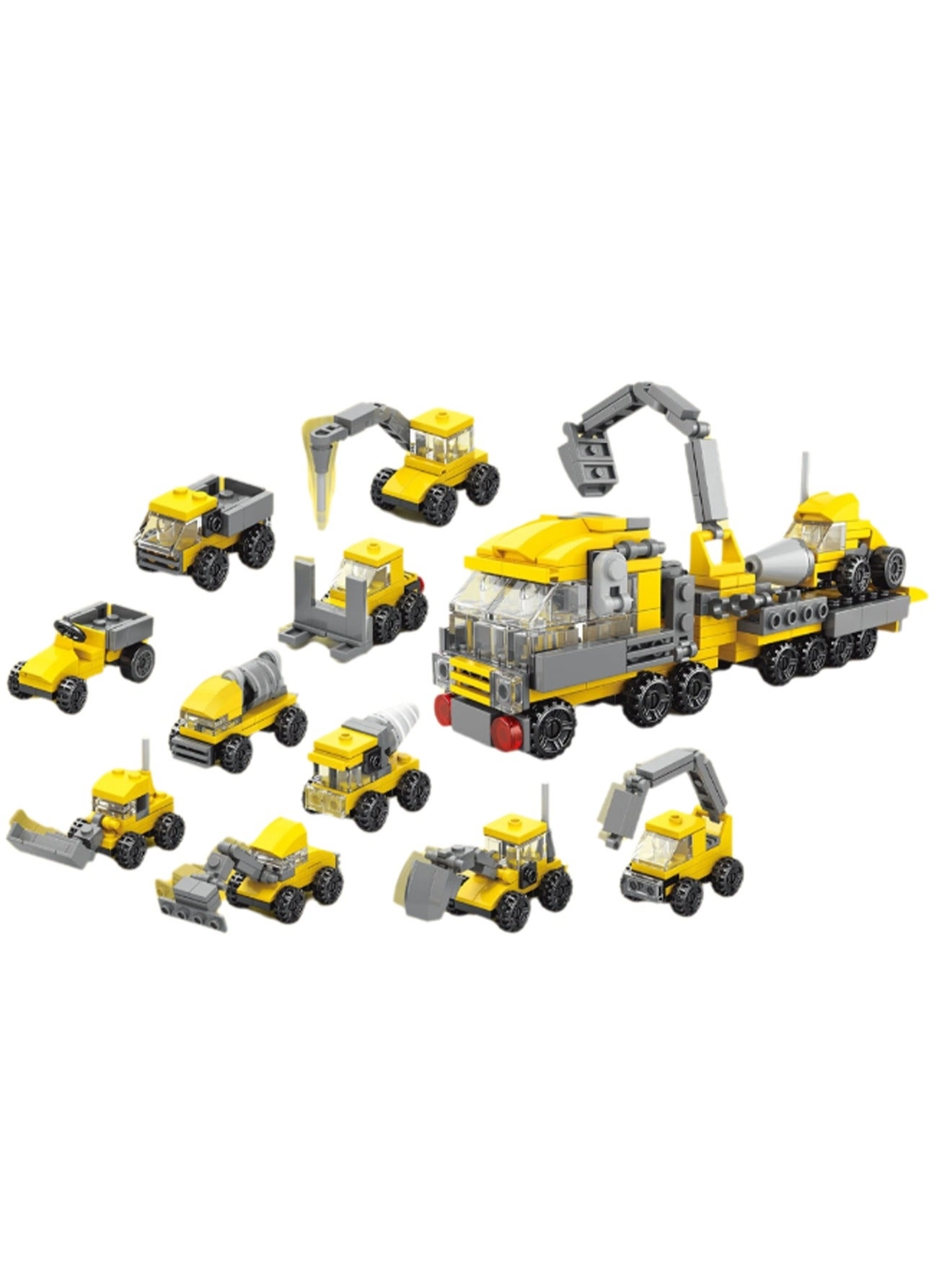 Generic Heavy-Duty Engineering Vehicle - 10 In 1