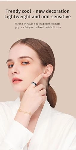 IP68 Smart Ring - Heart Rate Blood Pressure Sleep